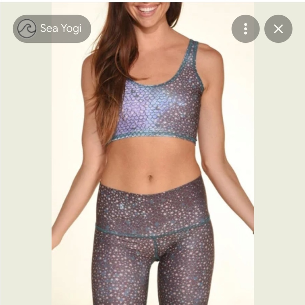 TEEKI MERMAID FAIRYQUEEN TEAL LOVER TANK. Size XS/Small